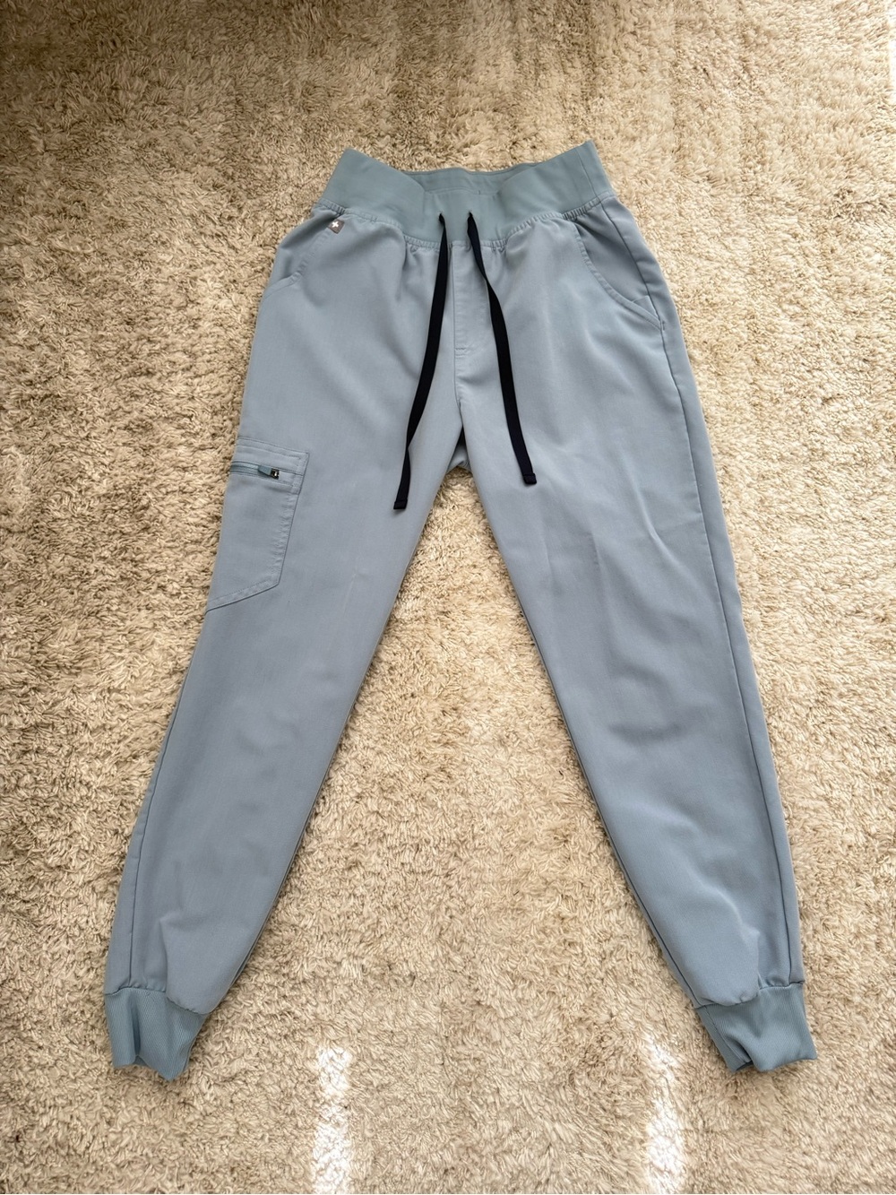 Figs Light Blue Grey Joggers